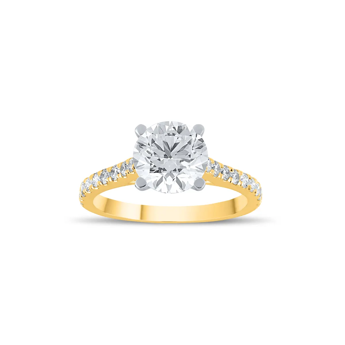 Round Solitaire Diamond Ring